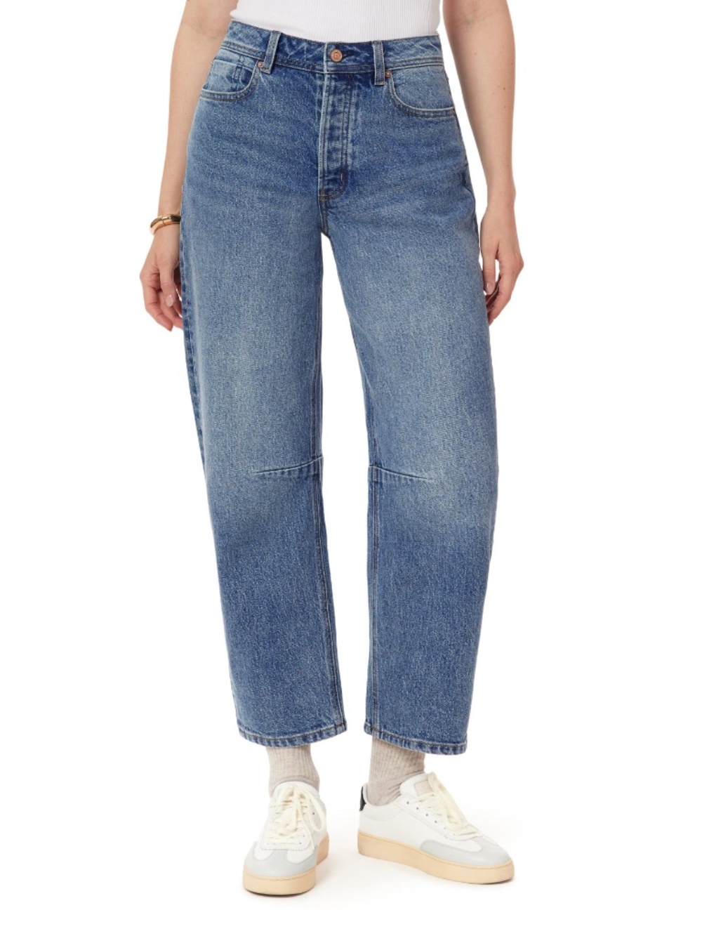 Scotch & Soda The Current High Waist Barrel Jeans Stretch Denim Size 27